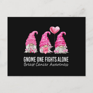 Postal Usamos Gnomías De Gnoma Rosado Conciencia Sobre El
