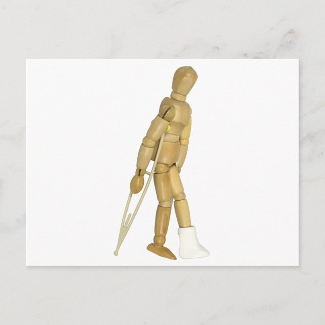 Postal UsandoCrutches031910 (Anverso)