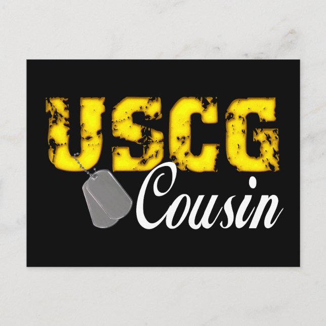 Postal uscg99cousinblk (Anverso)