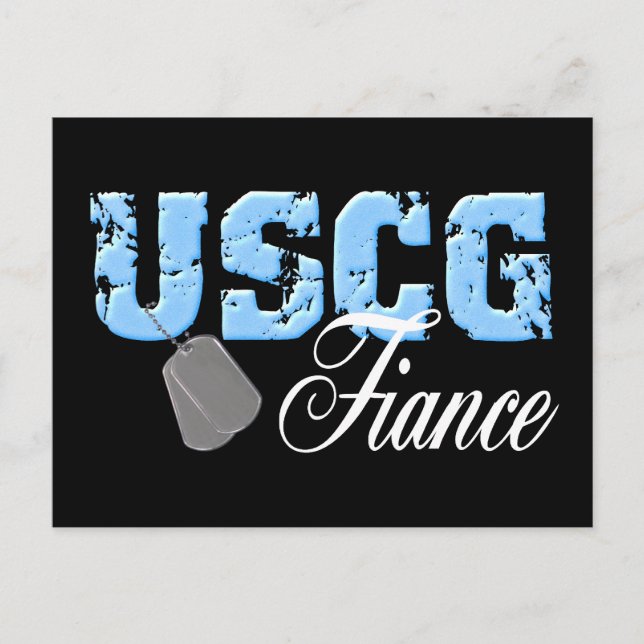 Postal uscg99fiance2blk (Anverso)