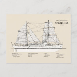 Postal USCG Cutter Northland wpg-49 - SBD
