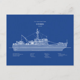 Postal USCG Cutter Storis wmec-38 - ABD