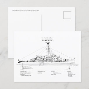 Postal USCGC Eastwind wagb-279 - BD