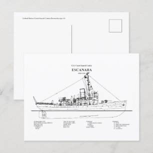 Postal USCGC Escanaba wpc-77 - BD