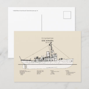Postal USCGC Escanaba wpc-77 - SBD
