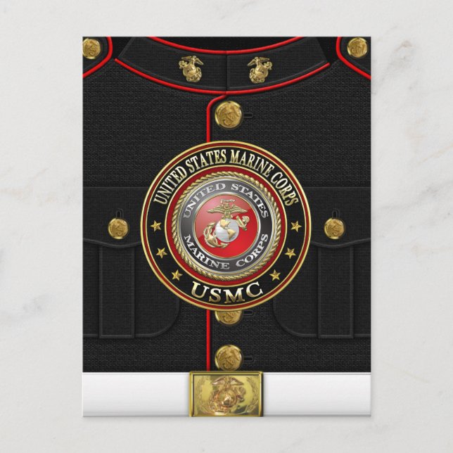 Postal USMC Emblem [Edición Especial] [3D] (Anverso)
