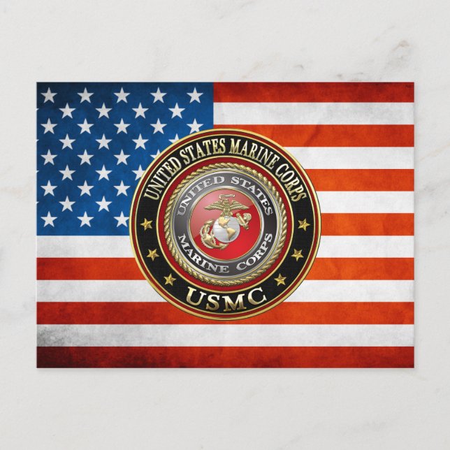 Postal USMC Emblem [Edición Especial] [3D] (Anverso)