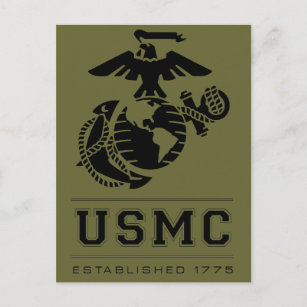 Postal USMC Establecido en 1775