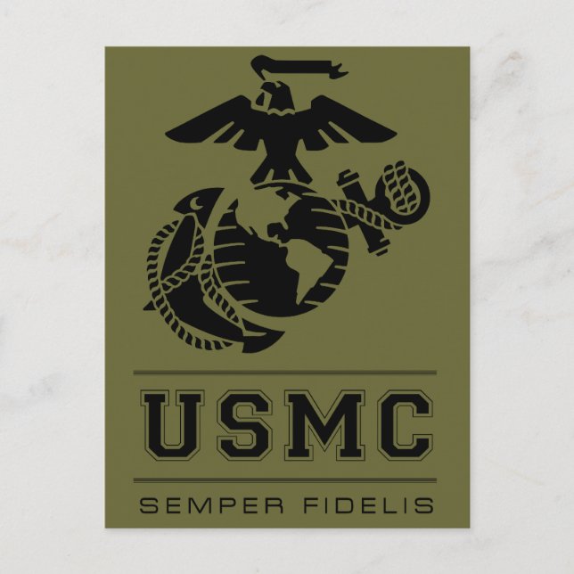 Postal USMC Semper Fidelis [Semper Fi] (Anverso)