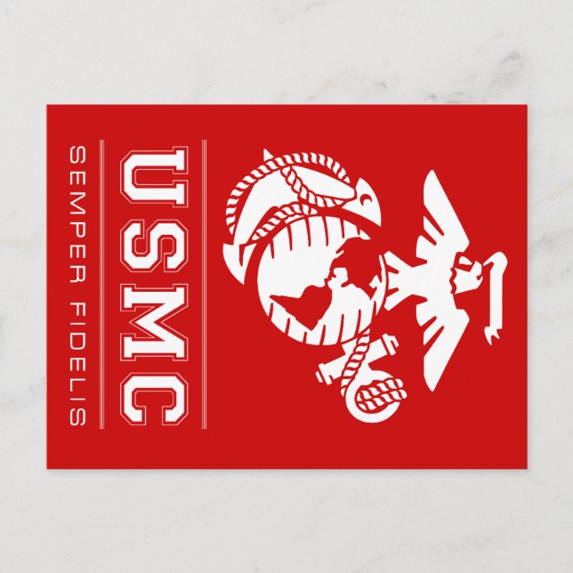 Postal USMC Semper Fidelis [Semper Fi] (Anverso)