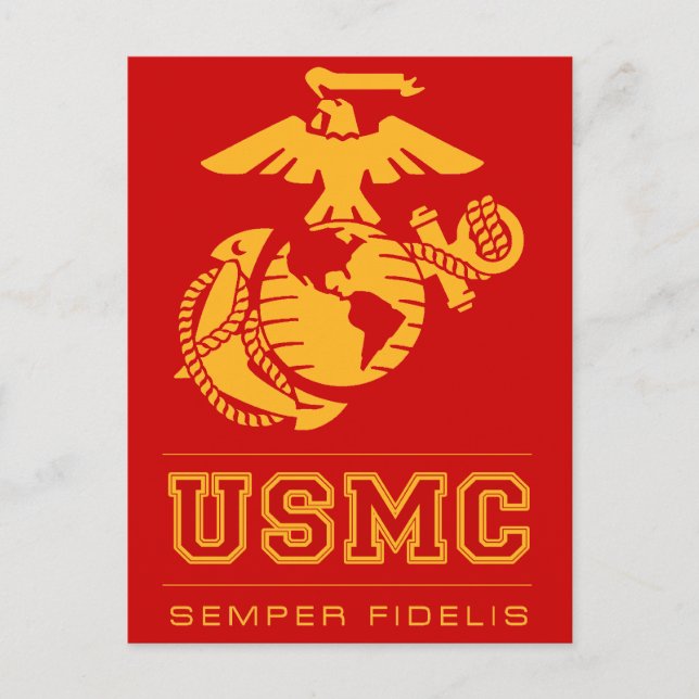 Postal USMC Semper Fidelis [Semper Fi] (Anverso)