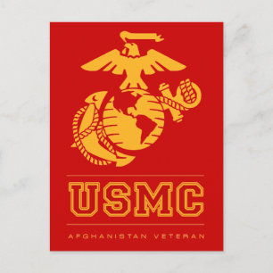 Postal USMC Veterano de Afganistán
