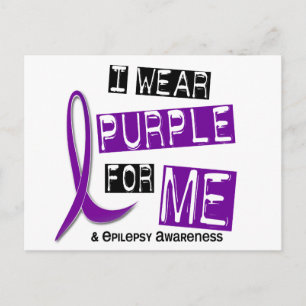 Postal Uso Púrpura Para Mí 37 Epilepsia