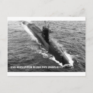 POSTAL USS ALEXANDER HAMILTON