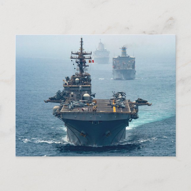 Postal USS Boxer (LHD-4) (Anverso)