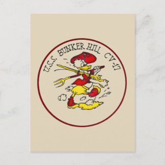 Postal USS Bunker Hill