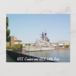 Postal USS Croaker y USS Little Rock