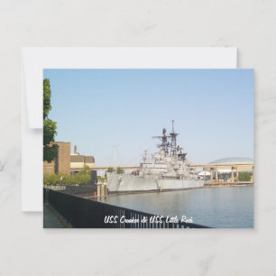 Postal USS Croaker y USS Little Rock