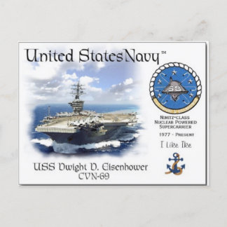 postal USS DWIGHT D. EISENHOWER CVN-69
