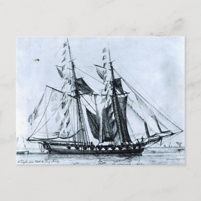 Postal USS Enterprise (Anverso)