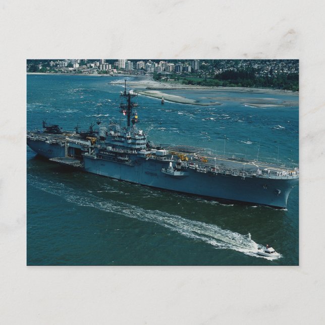 Postal USS Tripoli", LPH 10 Ataque con helicópteros (Anverso)