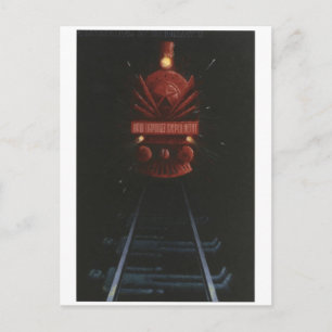 Postal USSR CCCP Guerra Fría Posters de propaganda de la 