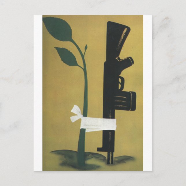 Postal USSR CCCP Guerra Fría Posters de propaganda de la  (Anverso)