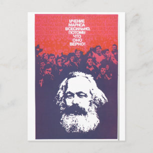 Postal USSR CCCP Guerra Fría Posters de propaganda de la 