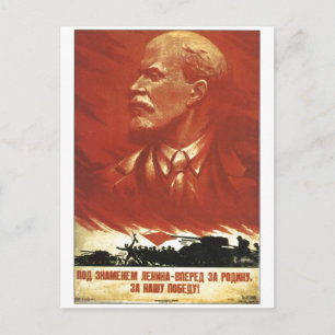 Postal USSR CCCP Guerra Fría Posters de propaganda de la 
