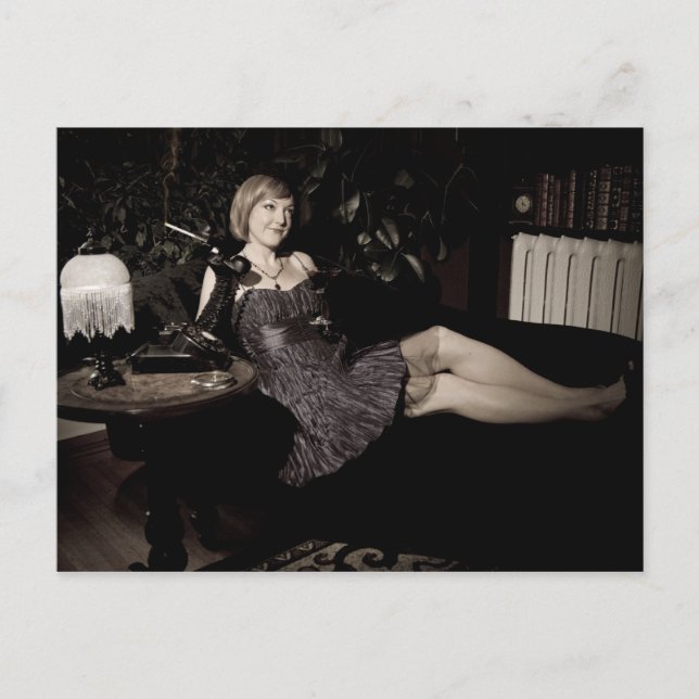 Postal Usted apenas tiene que dejarlos a veces hablar (Anverso)