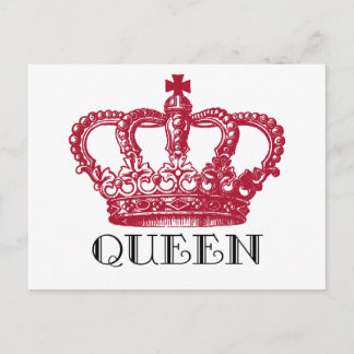 Postal Usted es la reina