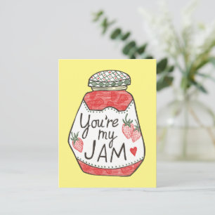 Postal USTED ES MI AMOR Personalizado DE Ilustracion DE f
