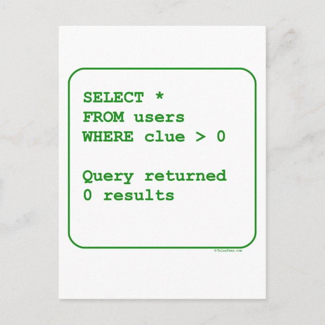 Postal Usuarios despistados (Anverso)
