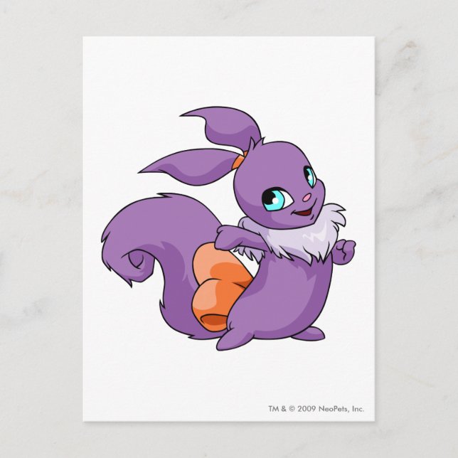 Postal Usul Purple (Anverso)