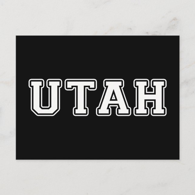 Postal Utah (Anverso)