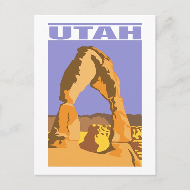 Postal Utah (Anverso)