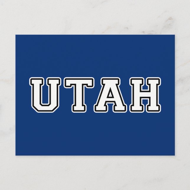 Postal Utah (Anverso)