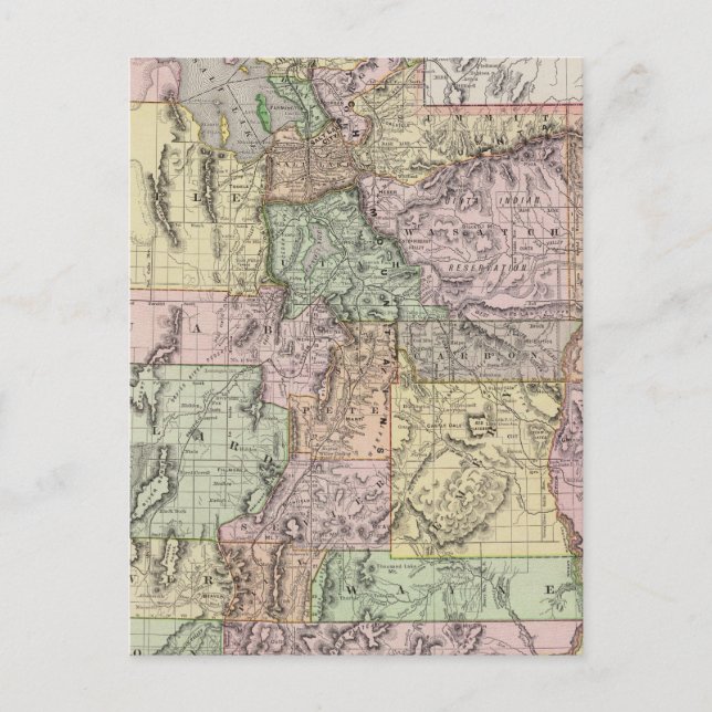 Postal Utah 3 (Anverso)