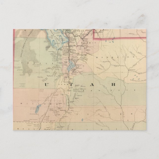 Postal Utah 5 (Anverso)