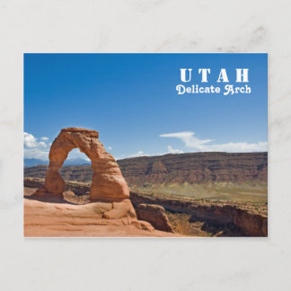 Postal Utah Delicate Arch