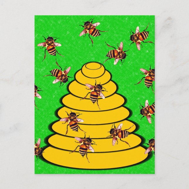 Postal Utah El estado de Beehive (Anverso)