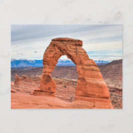 Postal Utah, los E.E.U.U. Arco delicado en parque