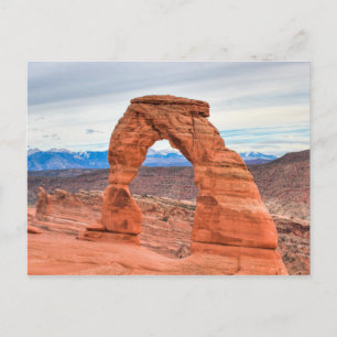 Postal Utah, los E.E.U.U. Arco delicado en parque