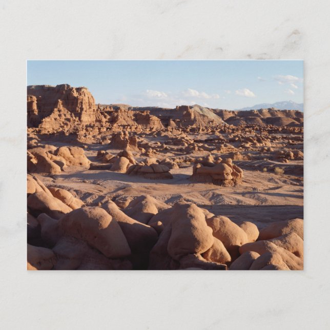 Postal Utah, Parque Estatal Goblin Valley, Sandstone (Anverso)