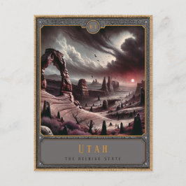 Postal Utah | Postcarta de arte gótico