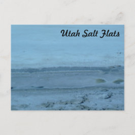 Postal Utah Salt Flats Tourist
