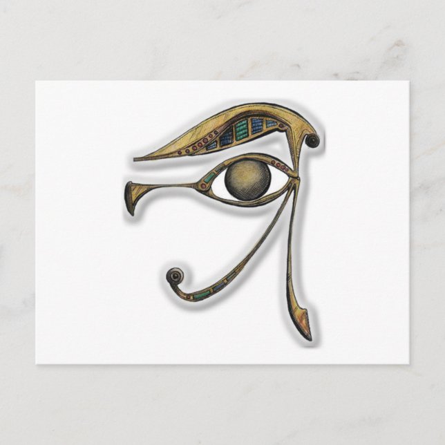 Postal Utchat - Amulet of Protection (Anverso)