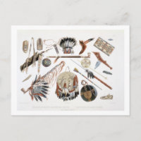 Utensilios y brazos indios, placa 48 del volumen 2