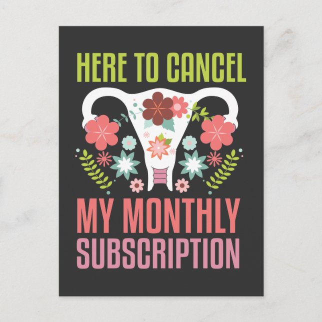 Postal Uterus Remoción Cirugía de apoyo Histerectomía (Anverso)