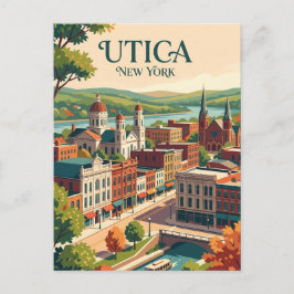 Postal Utica, Nueva York